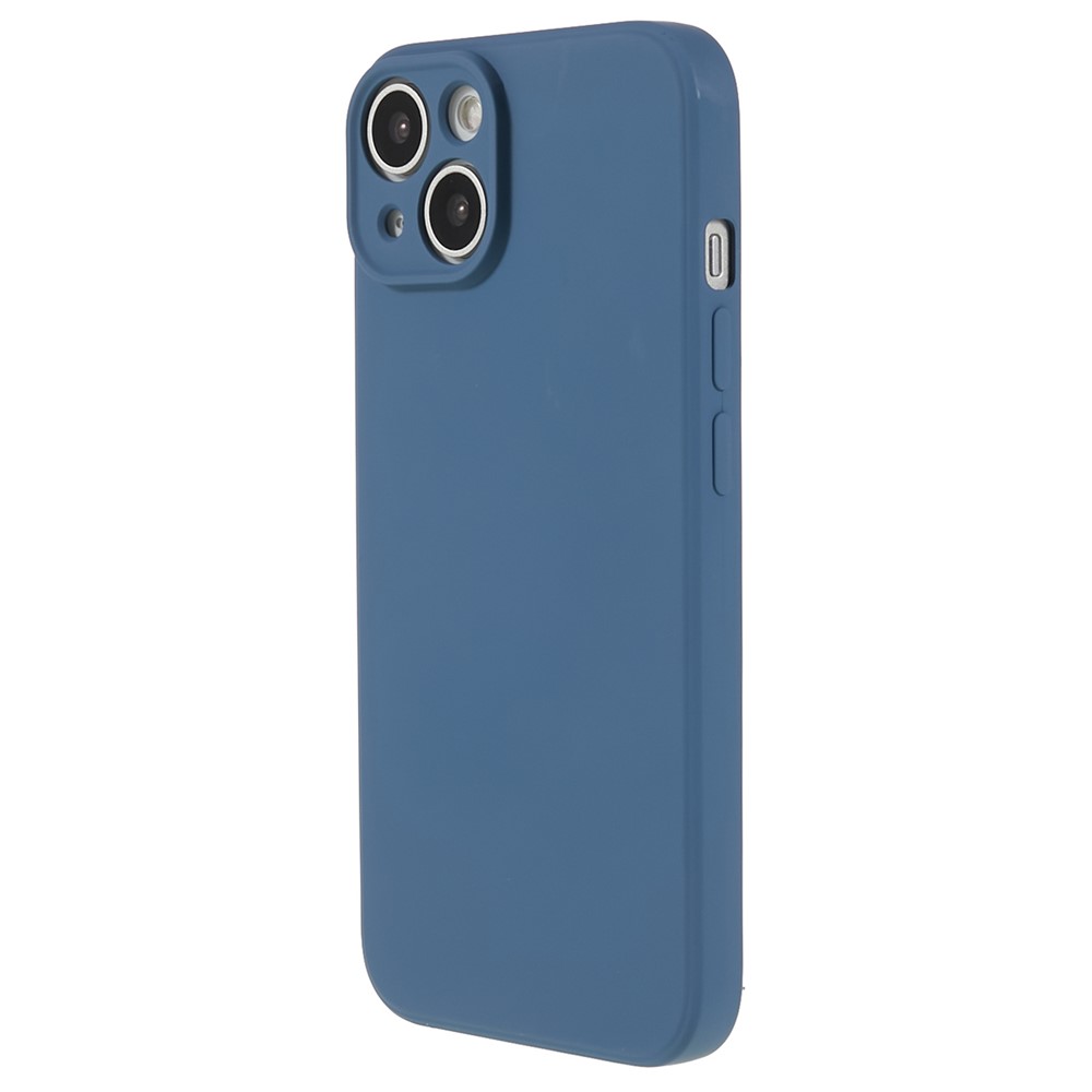 AMORUS For iPhone 15 Plus Case Precise Cutouts TPU Fiber Lining Shockproof Phone Cover - Sapphire