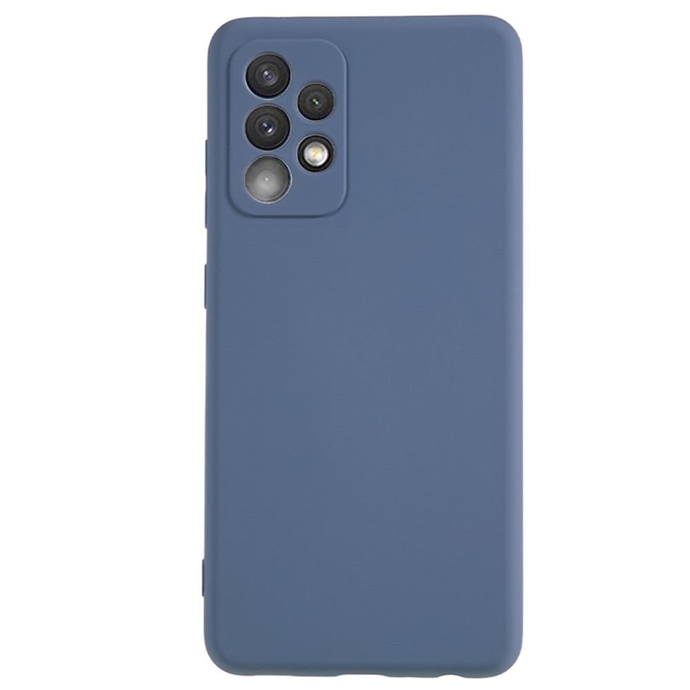 AMORUS For Samsung Galaxy A32 5G / M32 5G Case Precise Cutouts TPU Fiber Lining Shockproof Phone Cover - Lavender Grey