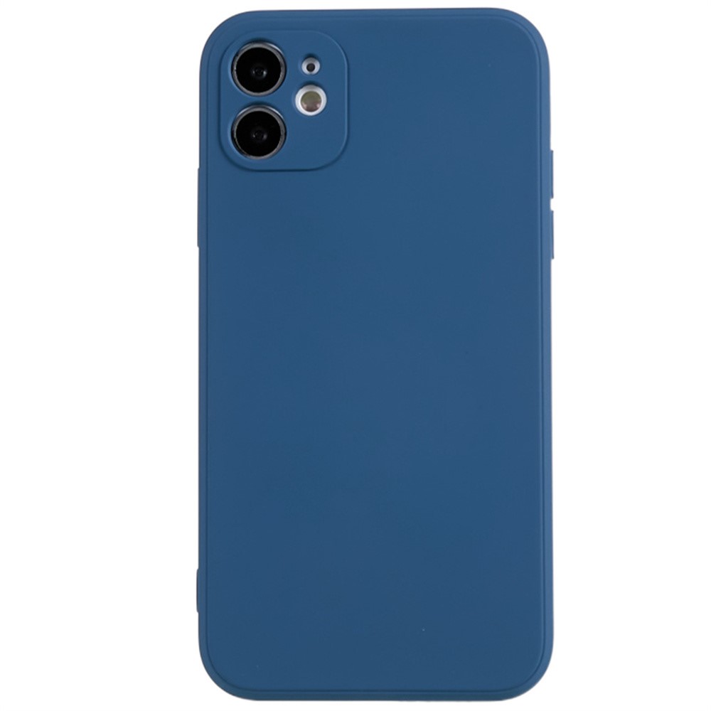 AMORUS For iPhone 11 Case Precise Cutouts TPU Fiber Lining Shockproof Phone Cover - Sapphire