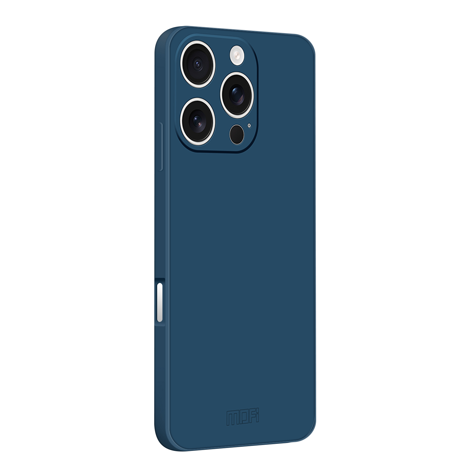 For iPhone 16 Pro Max Case MOFI Skin Touch Soft TPU Protective Phone Cover - Blue