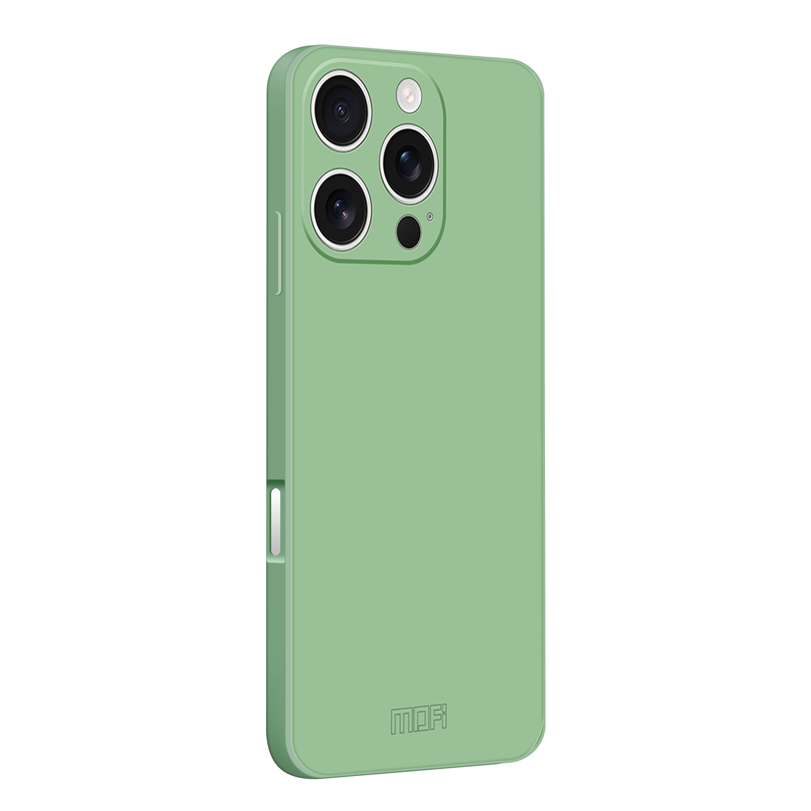 For iPhone 16 Pro Max Case MOFI Skin Touch Soft TPU Protective Phone Cover - Matcha Green