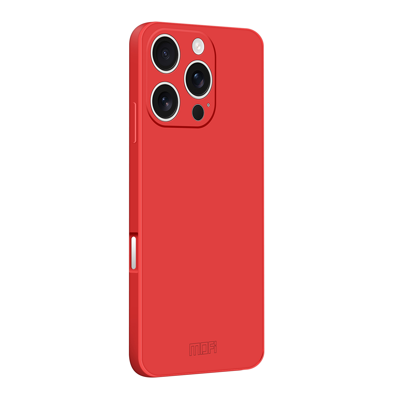 For iPhone 16 Pro Max Case MOFI Skin Touch Soft TPU Protective Phone Cover - Red