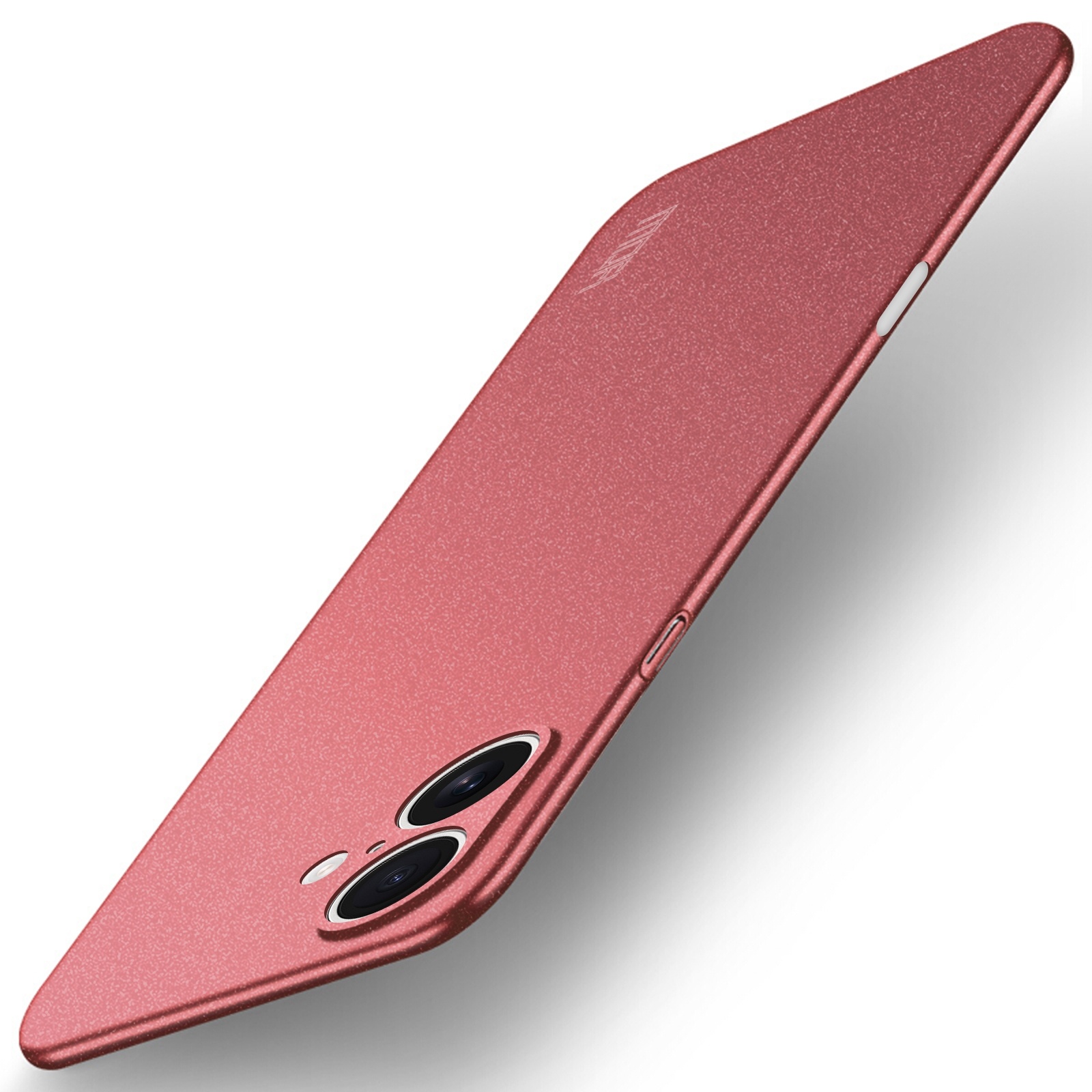 For iPhone 17 PC Case MOFI Shield Matte Series Slim Fit Phone Cover - Red