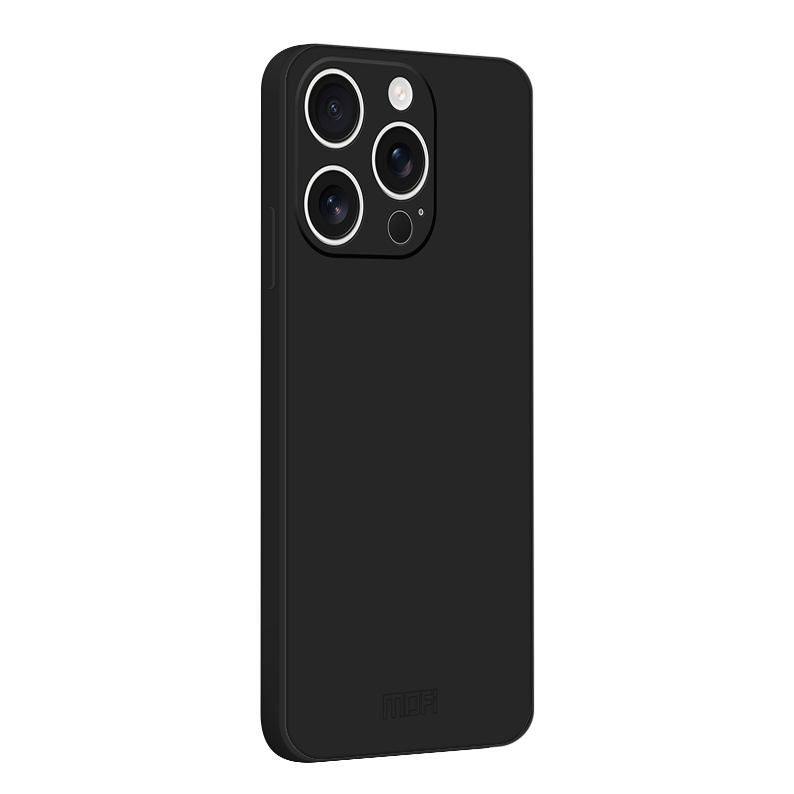 For iPhone 14 Pro Max Case MOFI Skin Touch Soft TPU Protective Phone Cover - Black