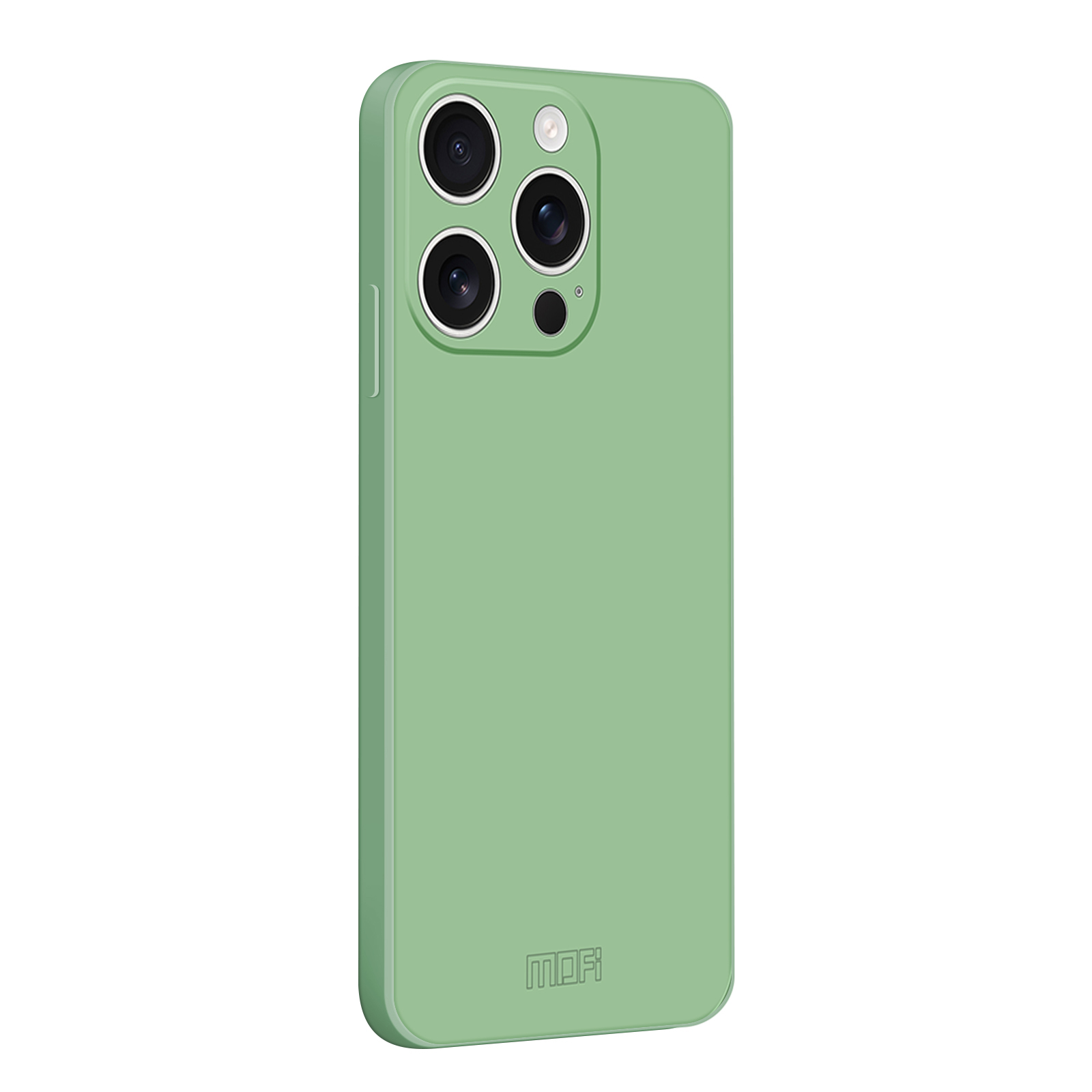 For iPhone 14 Pro Max Case MOFI Skin Touch Soft TPU Protective Phone Cover - Matcha Green