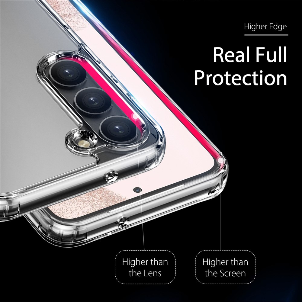 DUX DUCIS Clin Series For Samsung Galaxy S23 Plus Transparent TPU + PC Drop-proof Cover Anti-yellowing Phone Case-4