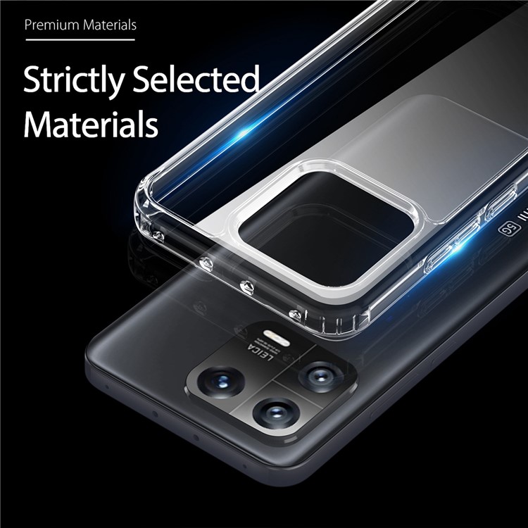 DUX DUCIS Clin Series For Xiaomi 13 Anti-yellowing Transparent Phone Case TPU + PC Anti-drop Back Cover-7