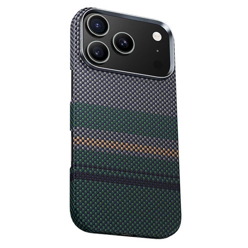 BENKS C1 For iPhone 17 Pro Max Case Compatible with MagSafe Kevlar Aramid Fiber Aurora Flow Woven Phone Cover