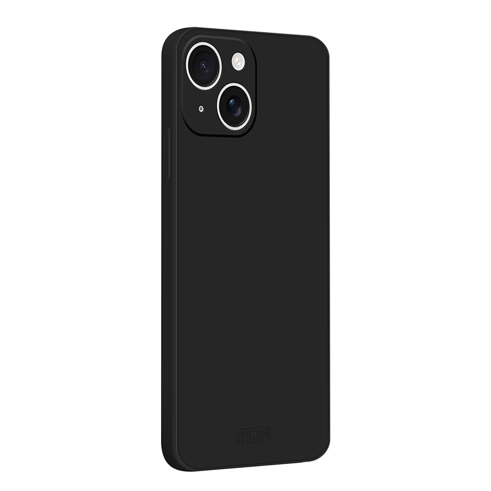 For iPhone 14 Plus Case MOFI Skin Touch Soft TPU Protective Phone Cover - Black