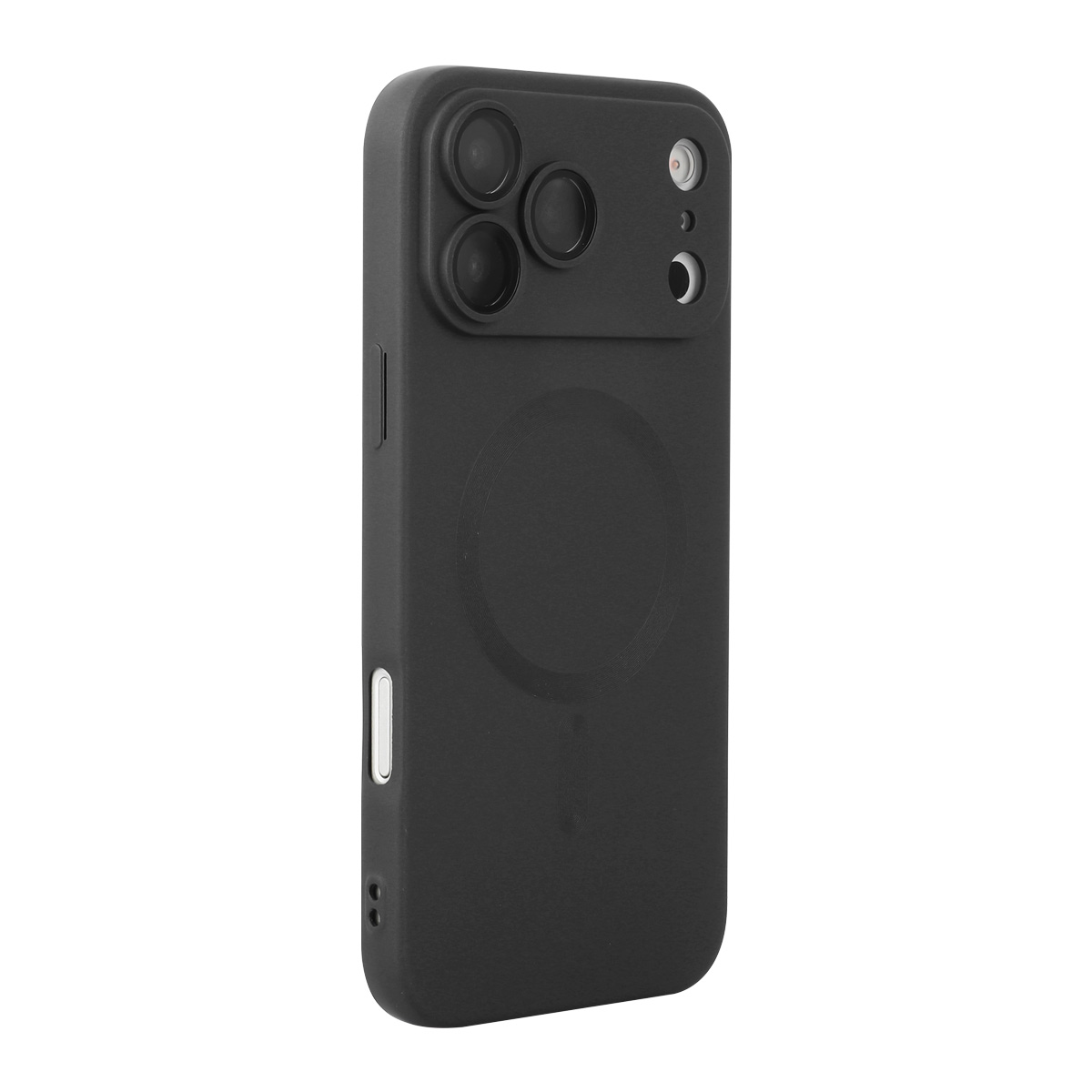 For iPhone 17 Pro Case Compatible with MagSafe ENKAY HAT PRINCE Scratch Proof TPU Phone Shell - Black