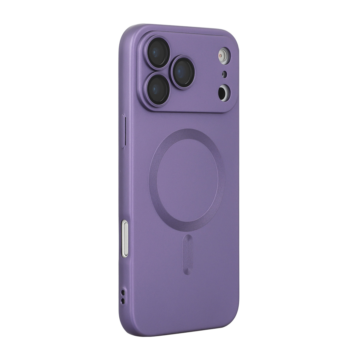 For iPhone 17 Pro Case Compatible with MagSafe ENKAY HAT PRINCE Scratch Proof TPU Phone Shell - Purple