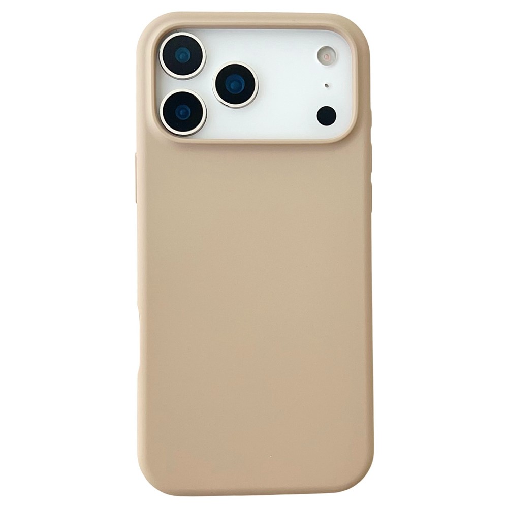 For iPhone 17 Pro Max Case Compatible with MagSafe Liquid Silicone Phone Back Cover - Desert Gold