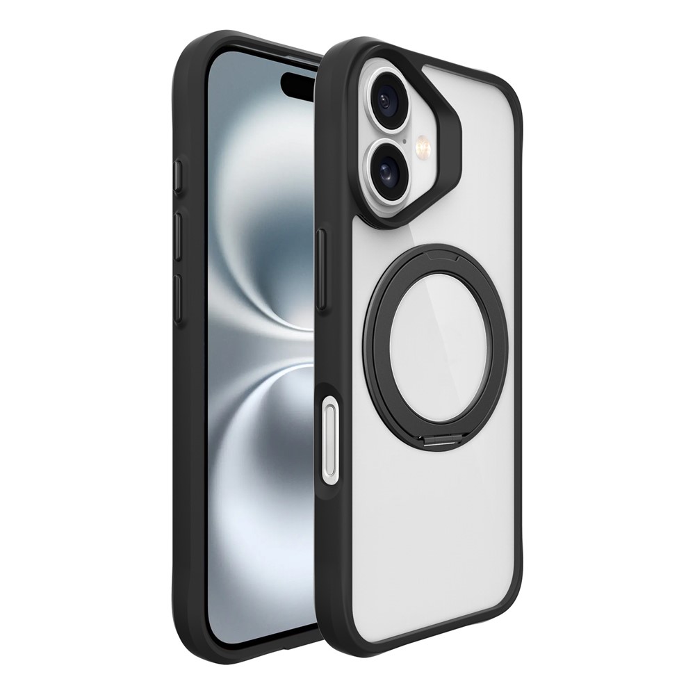 Bulk Purchasing For iPhone 16 Plus Case Compatible with MagSafe Ring Kickstand Shockproof PC + TPU Phone Cover