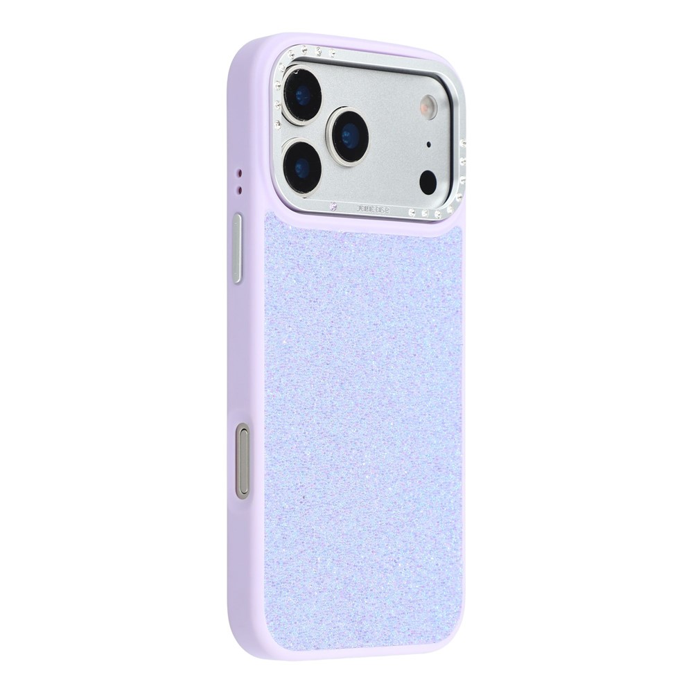 JAUCASE For iPhone 17 Pro Max Case Compatible with MagSafe Textured PU + TPU + PC Phone Back Cover - Purple
