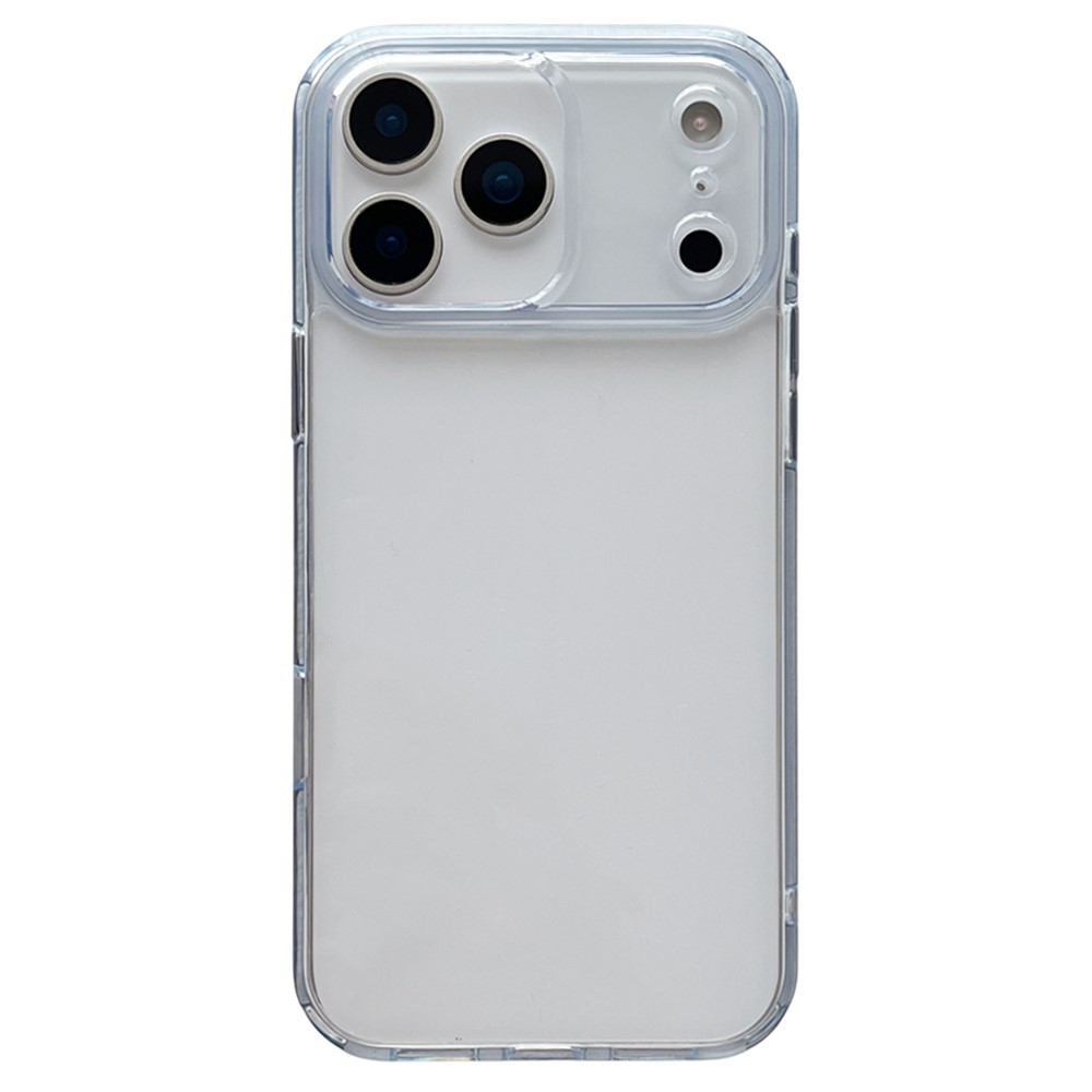 For iPhone 17 Pro Max Clear Case PC + TPU Shockproof Phone Cover