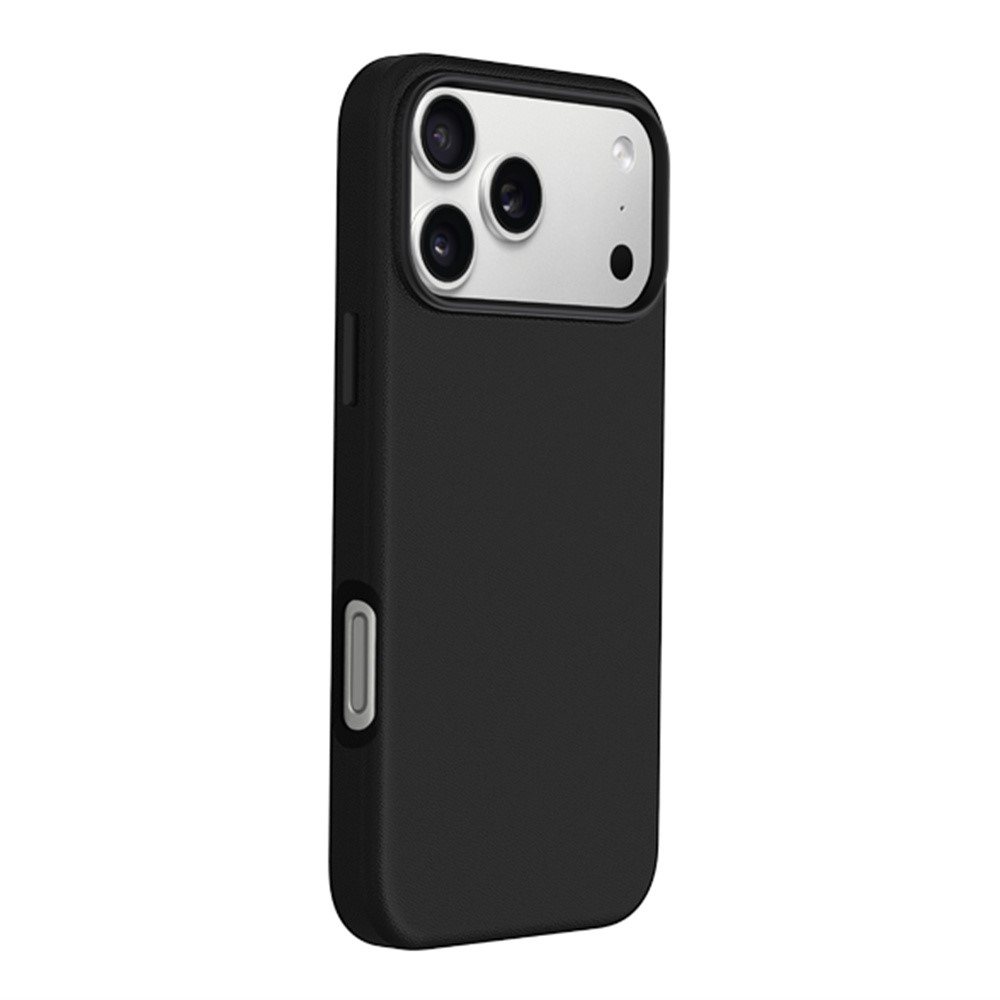 KZDOO For iPhone 17 Pro Case Compatible with MagSafe PU + PC Shockproof Phone Cover - Black