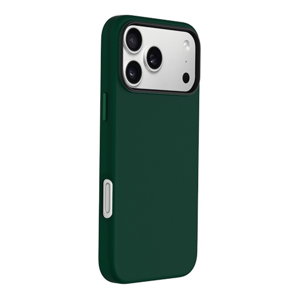 KZDOO Noble Collection Series For iPhone 17 Pro Case PU + PC Shockproof Phone Cover - Green