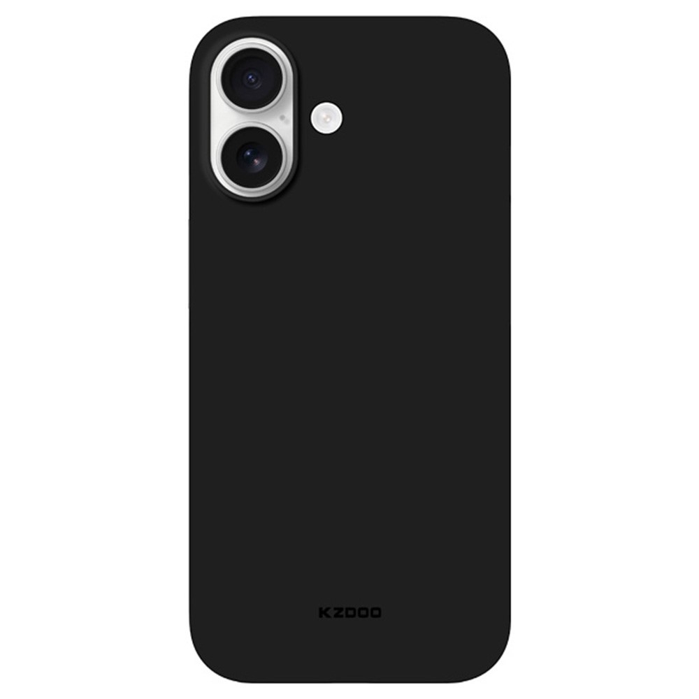 KZDOO Air Skin Series for iPhone 17 Case Frosted Back Ultra Thin PP Phone Cover - Black