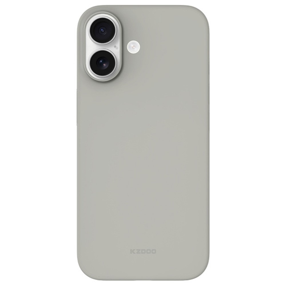 KZDOO Air Skin Series for iPhone 17 Case Frosted Back Ultra Thin PP Phone Cover - Titanium Grey