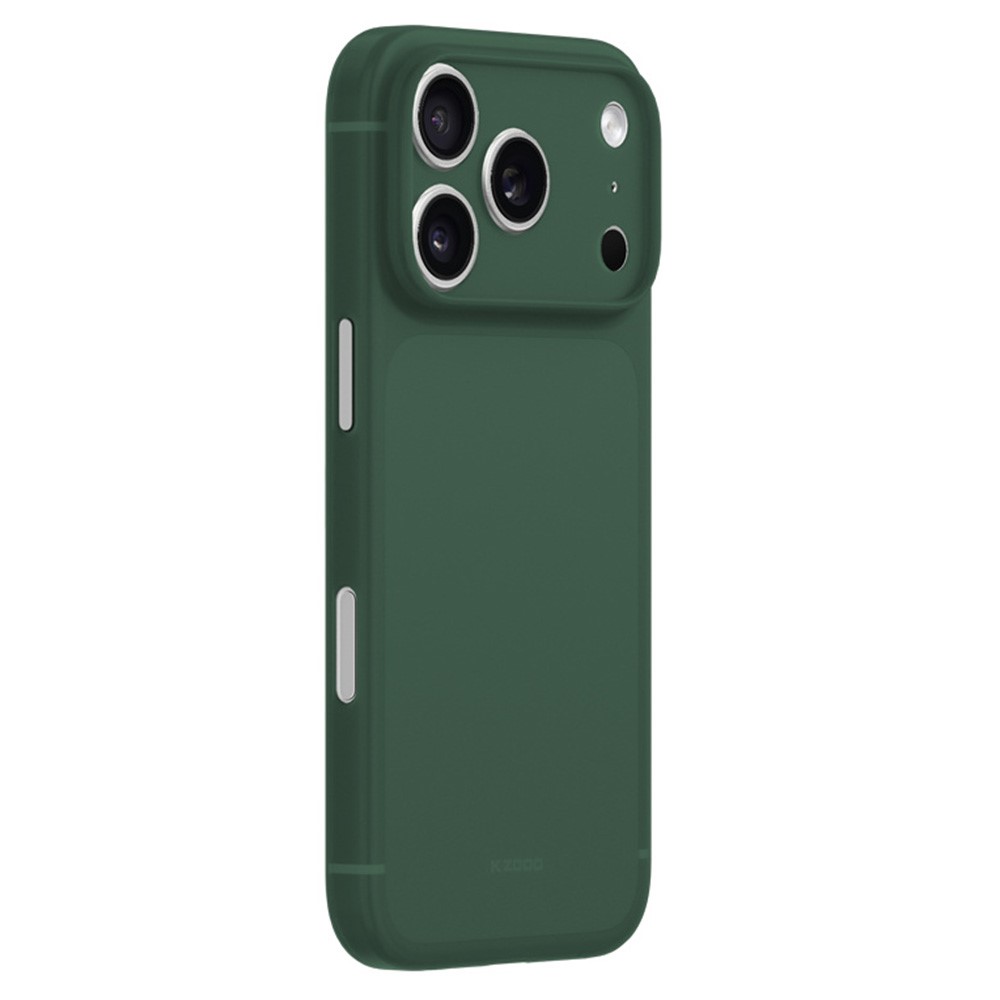 KZDOO Air Skin Series for iPhone 17 Pro Case Frosted Back Ultra Thin PP Phone Cover - Green