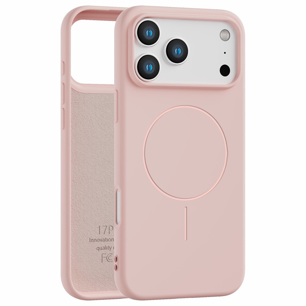 Bulk Buy For iPhone 17 Pro Max TPU Phone Case Compatible with MagSafe Matte Back Cover - Pink