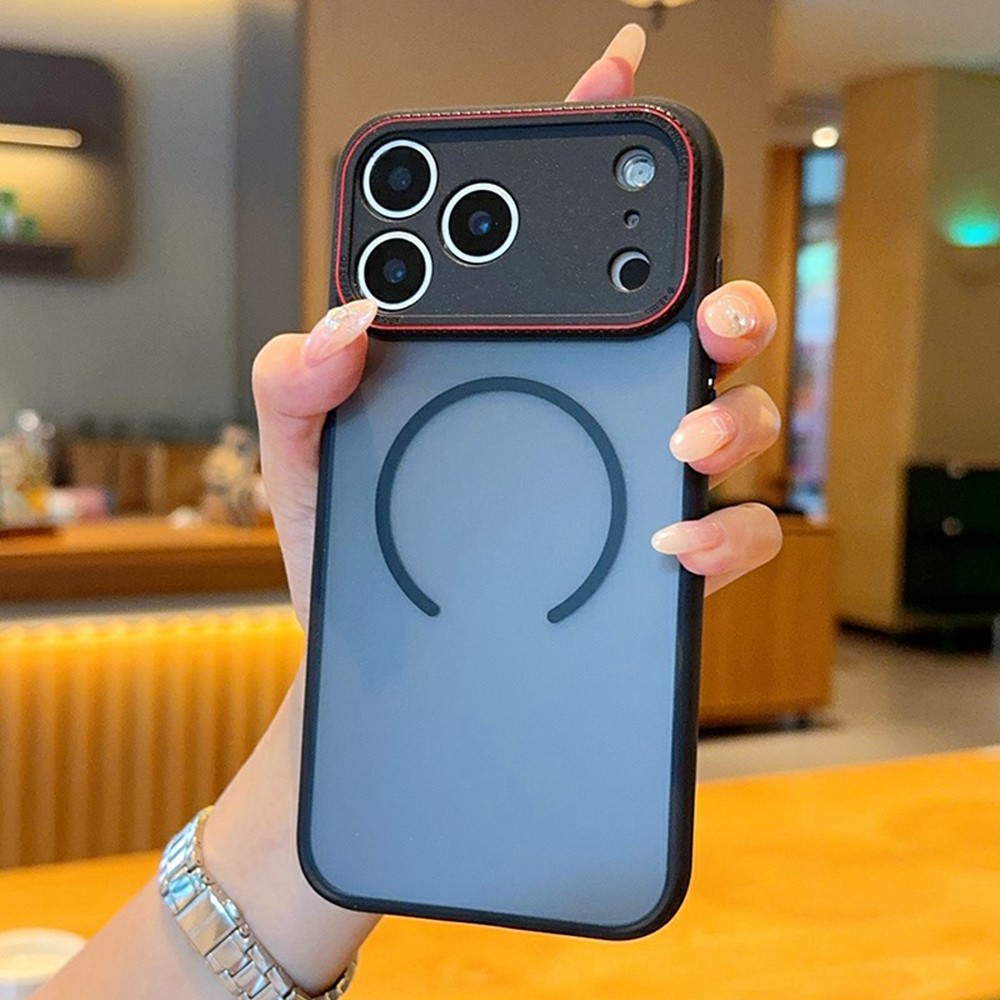 For iPhone 17 Pro Max Case Compatible with MagSafe TPU + PC Matte Phone Back Cover