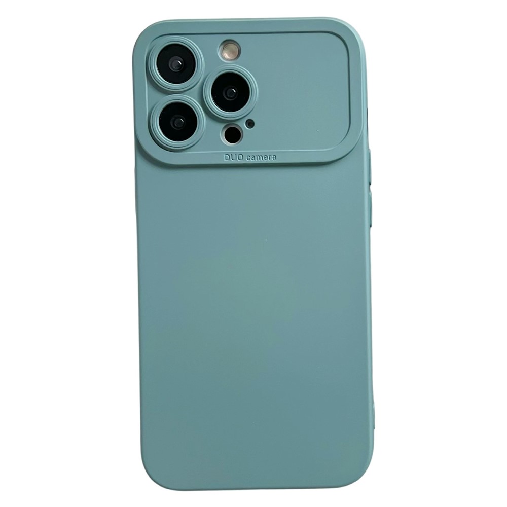 YCADEN For iPhone 15 Pro Max Case Precision Cutout TPU Protective Phone Cover - Grey