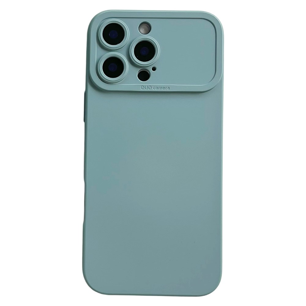 YCADEN For iPhone 16 Pro Case Precision Cutout TPU Protective Phone Cover - Grey