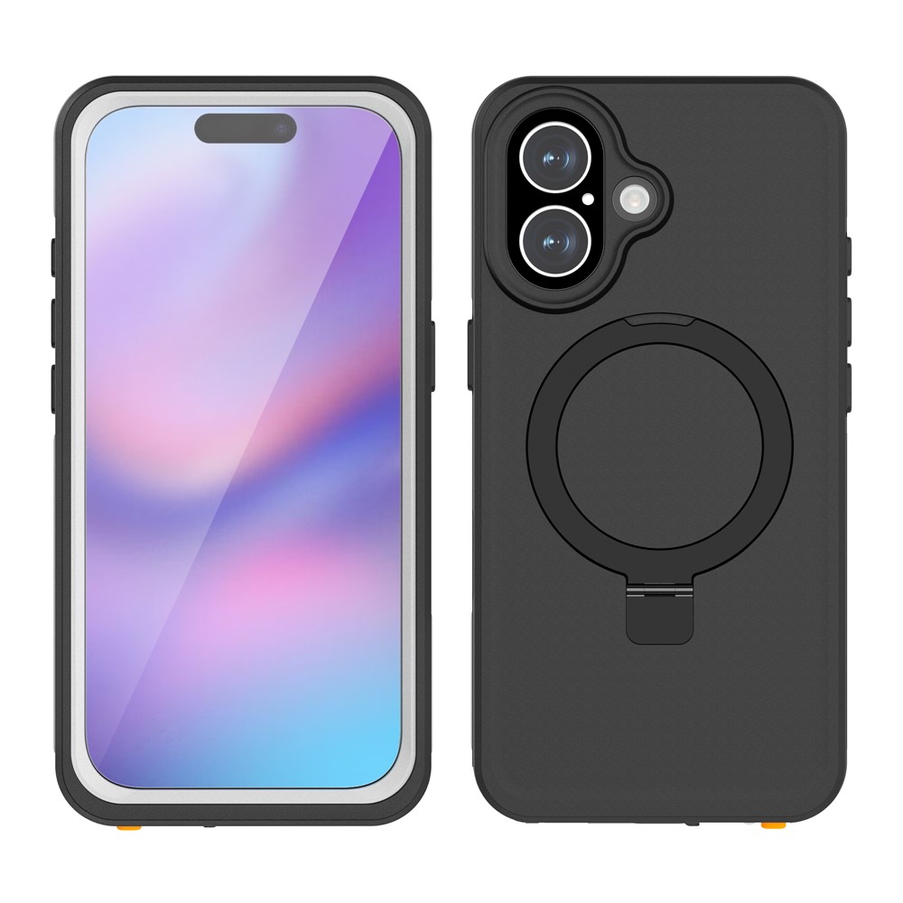 REDPEPPER For iPhone 17 IP68 Waterproof Case Compatible with MagSafe Kickstand Phone Back Cover