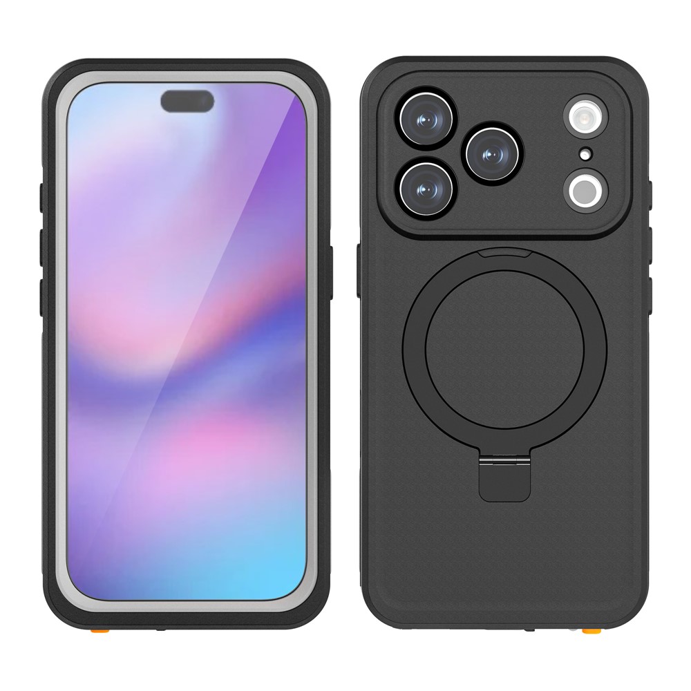 REDPEPPER For iPhone 17 Pro IP68 Waterproof Case Compatible with MagSafe Kickstand Phone Back Cover