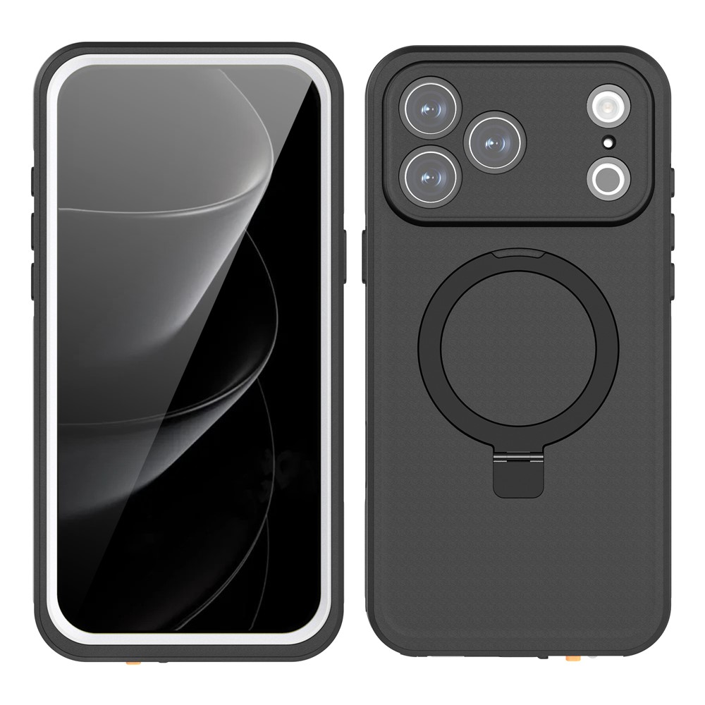 REDPEPPER For iPhone 17 Pro Max IP68 Waterproof Case Compatible with MagSafe Kickstand Phone Back Cover