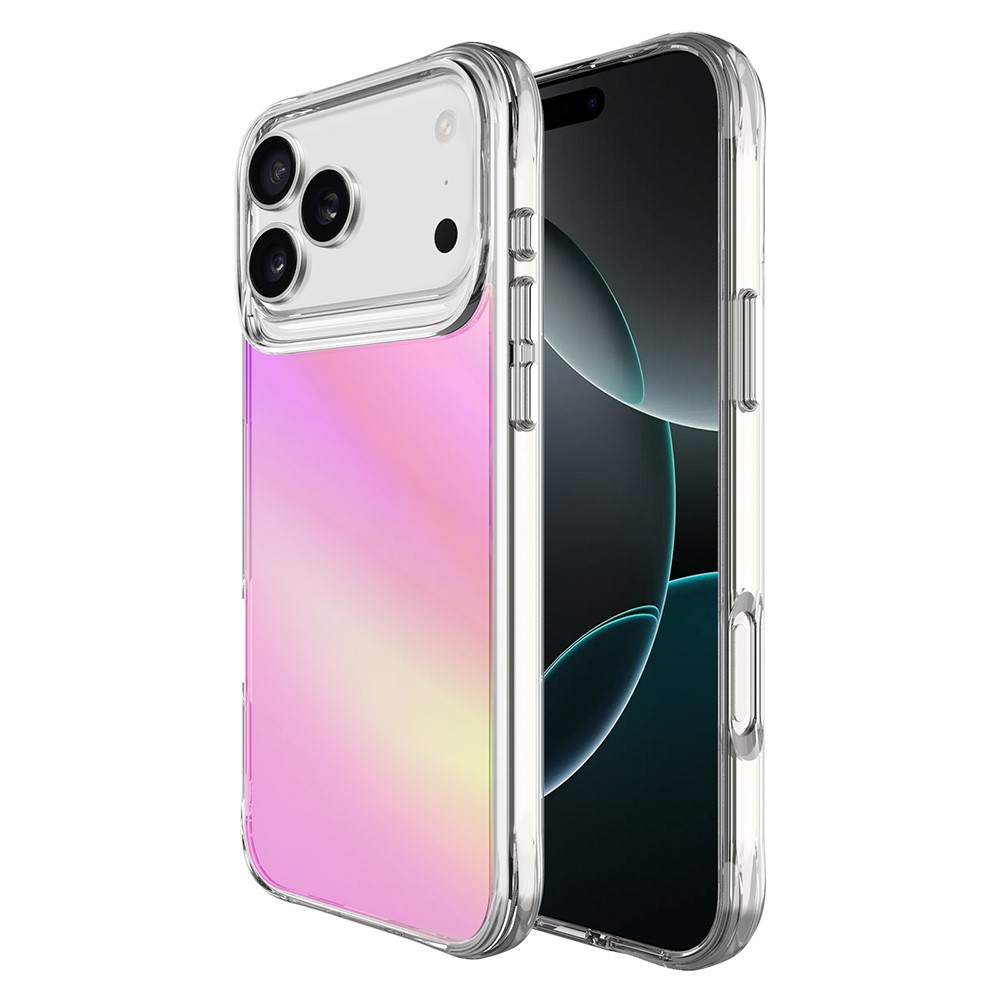 Bulk Purchasing For iPhone 17 Pro Max Case Electroplated TPU + PC Protective Cover - Pink