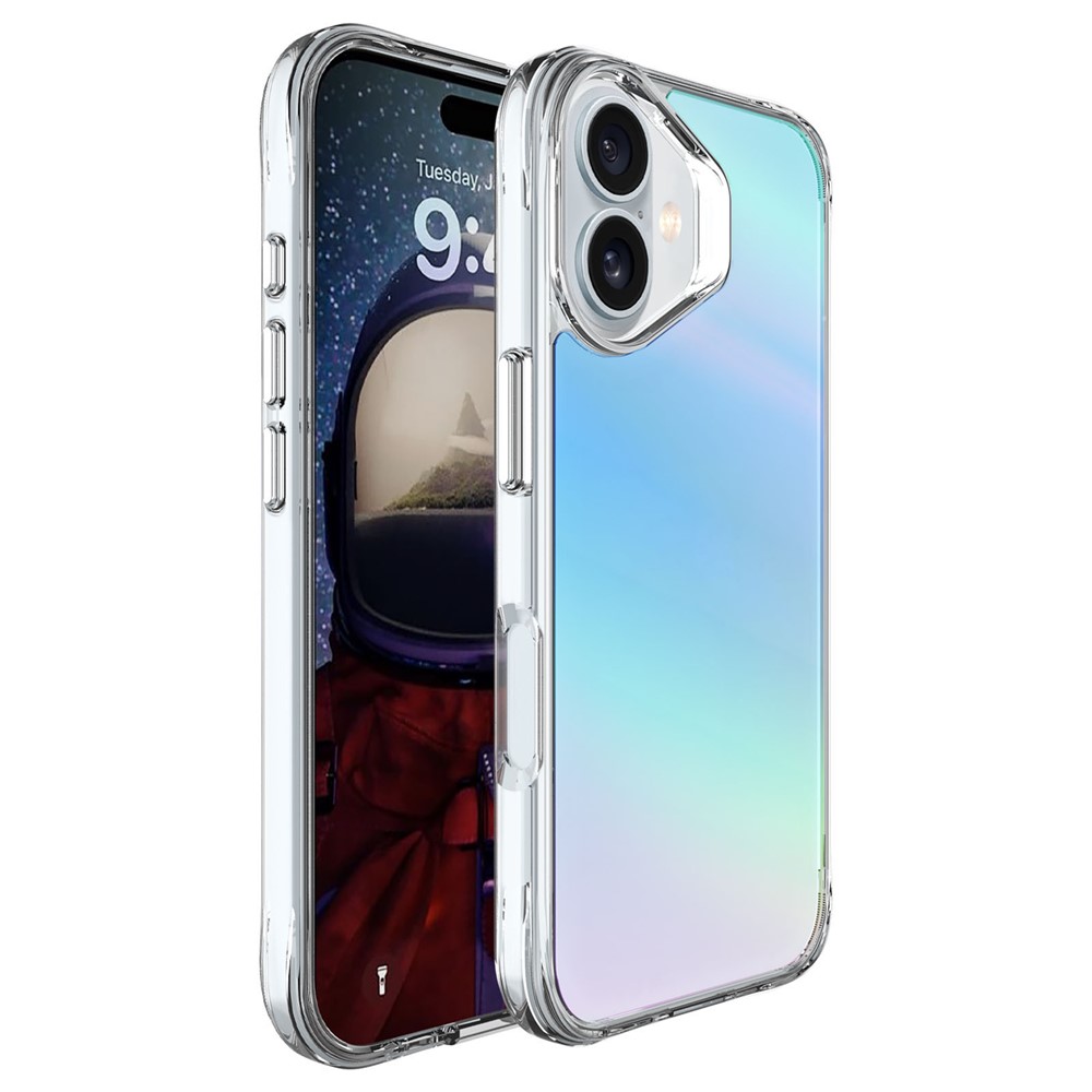 Bulk Purchasing For iPhone 17 Case Electroplated TPU + PC Protective Cover - Blue