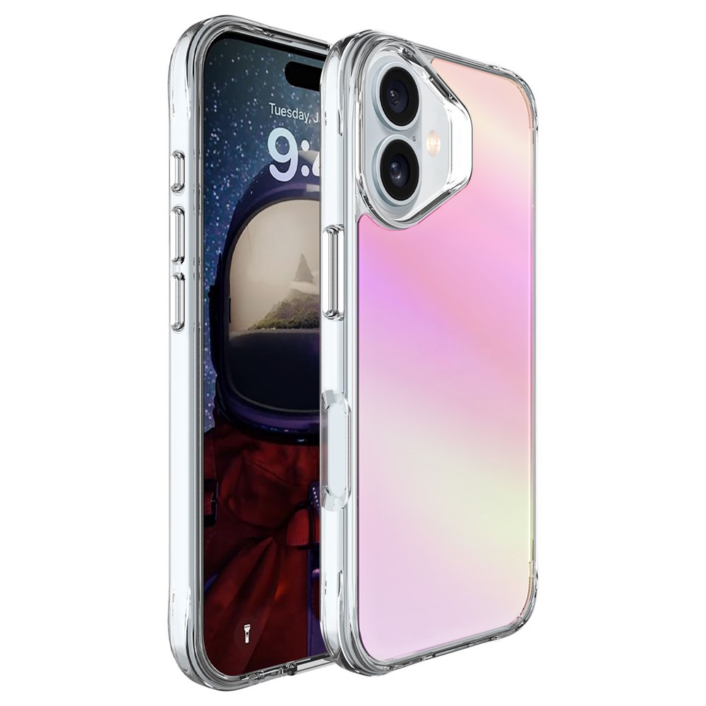 Bulk Purchasing For iPhone 17 Case Electroplated TPU + PC Protective Cover - Pink