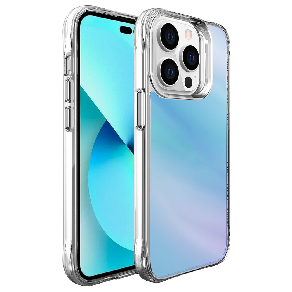 Bulk Purchasing For iPhone 14 Pro Case Electroplated TPU + PC Protective Cover - Blue