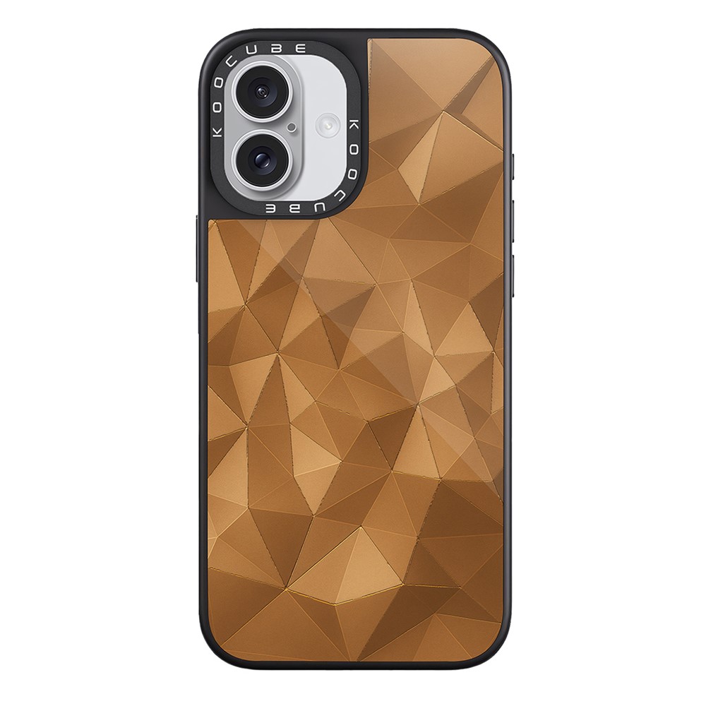 For iPhone 17 Case Compatible with MagSafe Pattern Printing TPU PC High Aluminium-silicon Glass Phone Cover - Style M