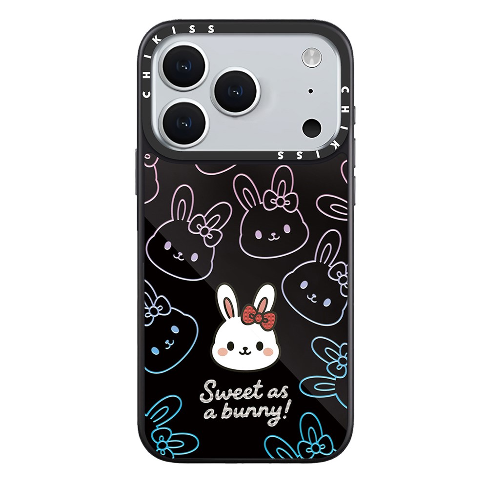 For iPhone 17 Pro Case Compatible with MagSafe Pattern Printing TPU PC High Aluminium-silicon Glass Phone Cover - Style G