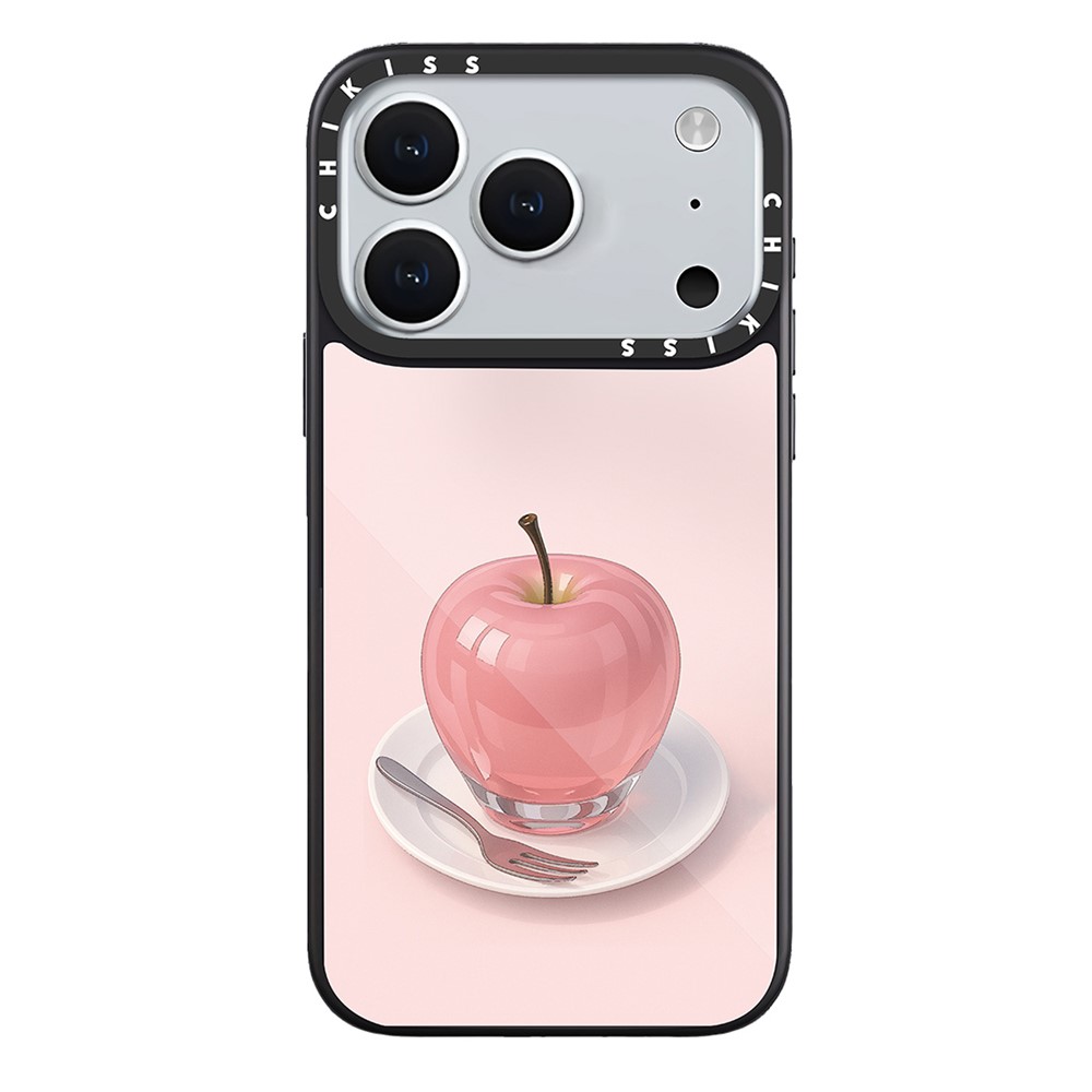 For iPhone 17 Pro Case Compatible with MagSafe Pattern Printing TPU PC High Aluminium-silicon Glass Phone Cover - Style P