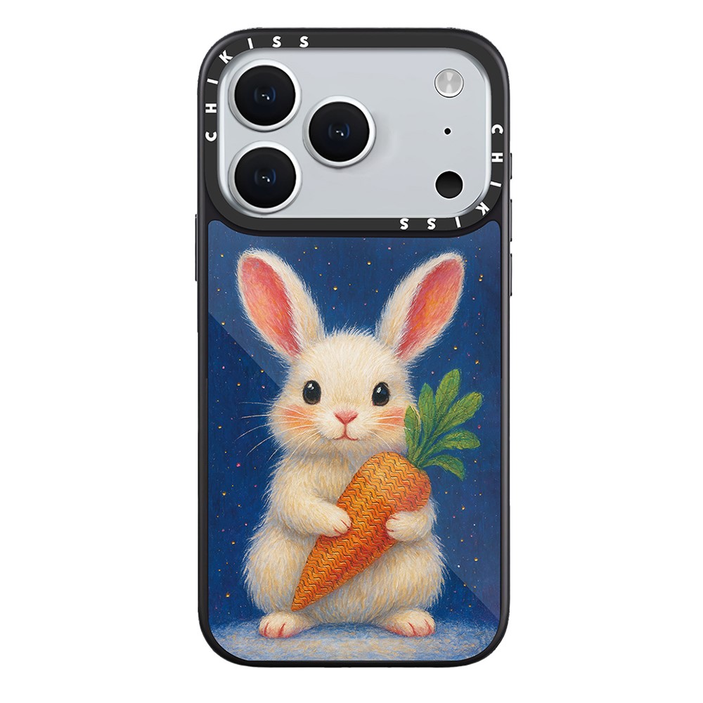 For iPhone 17 Pro Case Compatible with MagSafe Pattern Printing TPU PC High Aluminium-silicon Glass Phone Cover - Style V