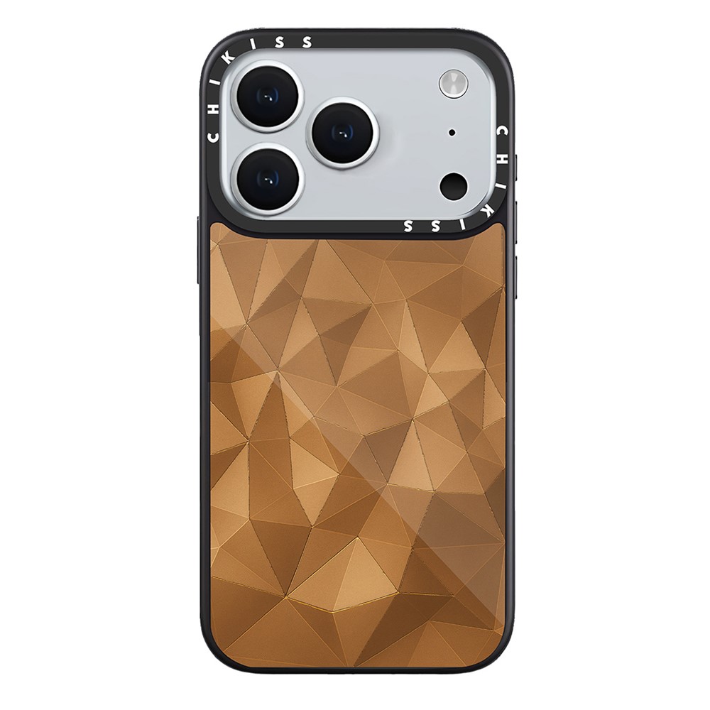 For iPhone 17 Pro Max Case Compatible with MagSafe Pattern Printing TPU PC High Aluminium-silicon Glass Phone Cover - Style N