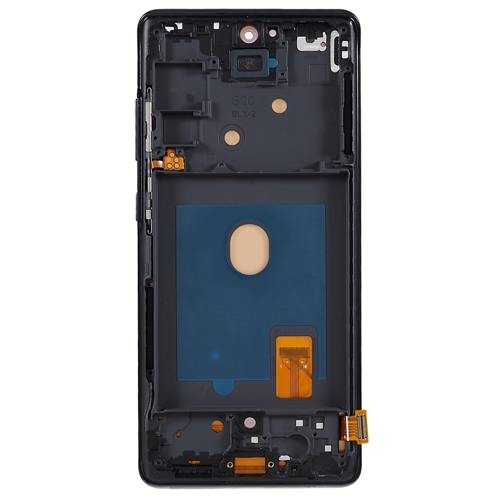 For Samsung Galaxy S20 FE G780 / S20 FE 5G G781 Grade C OLED Screen and Digitizer Assembly + Frame (without Logo) - Black-3