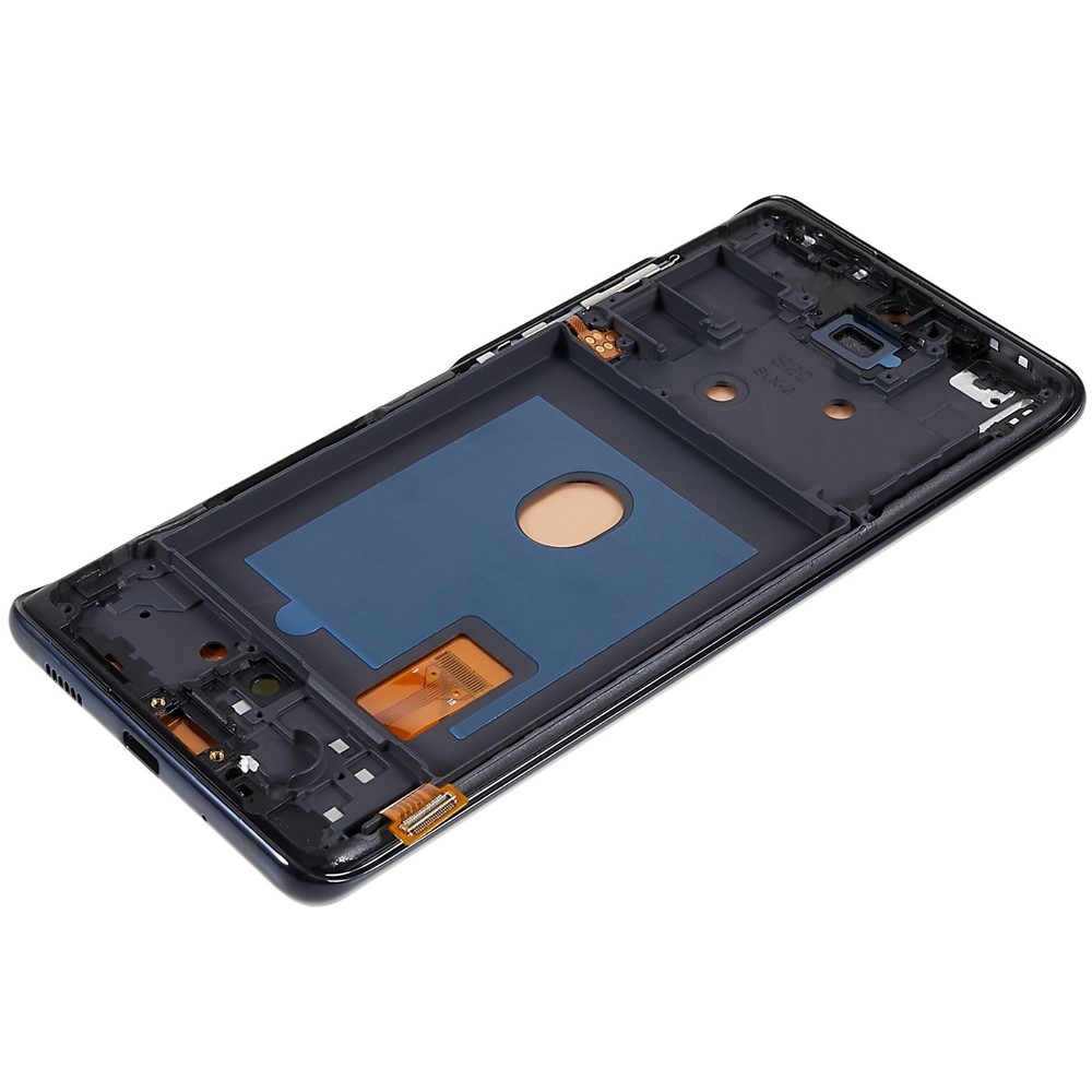 For Samsung Galaxy S20 FE G780 / S20 FE 5G G781 Grade C OLED Screen and Digitizer Assembly + Frame (without Logo) - Black-6