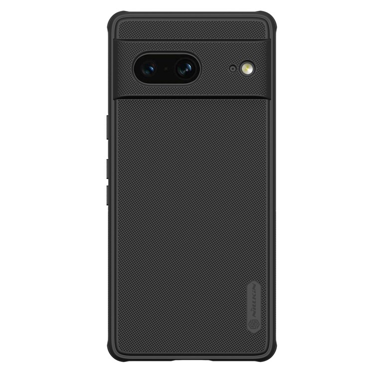 Nillkin Super Frosted Shield Pro Téléphone Pour Google Pixel 7 5G, pc + Tpu Anti-scratch Matte Fine Téléphone Couverture - le Noir