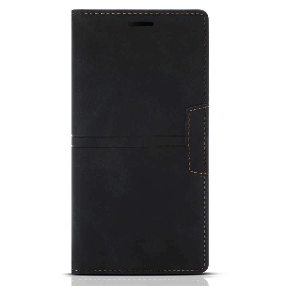 For Google Pixel 7 Pro 5G Stand Wallet Phone Case PU Leather + TPU Magnetic Auto-absorbed Shockproof Cover - Black-9