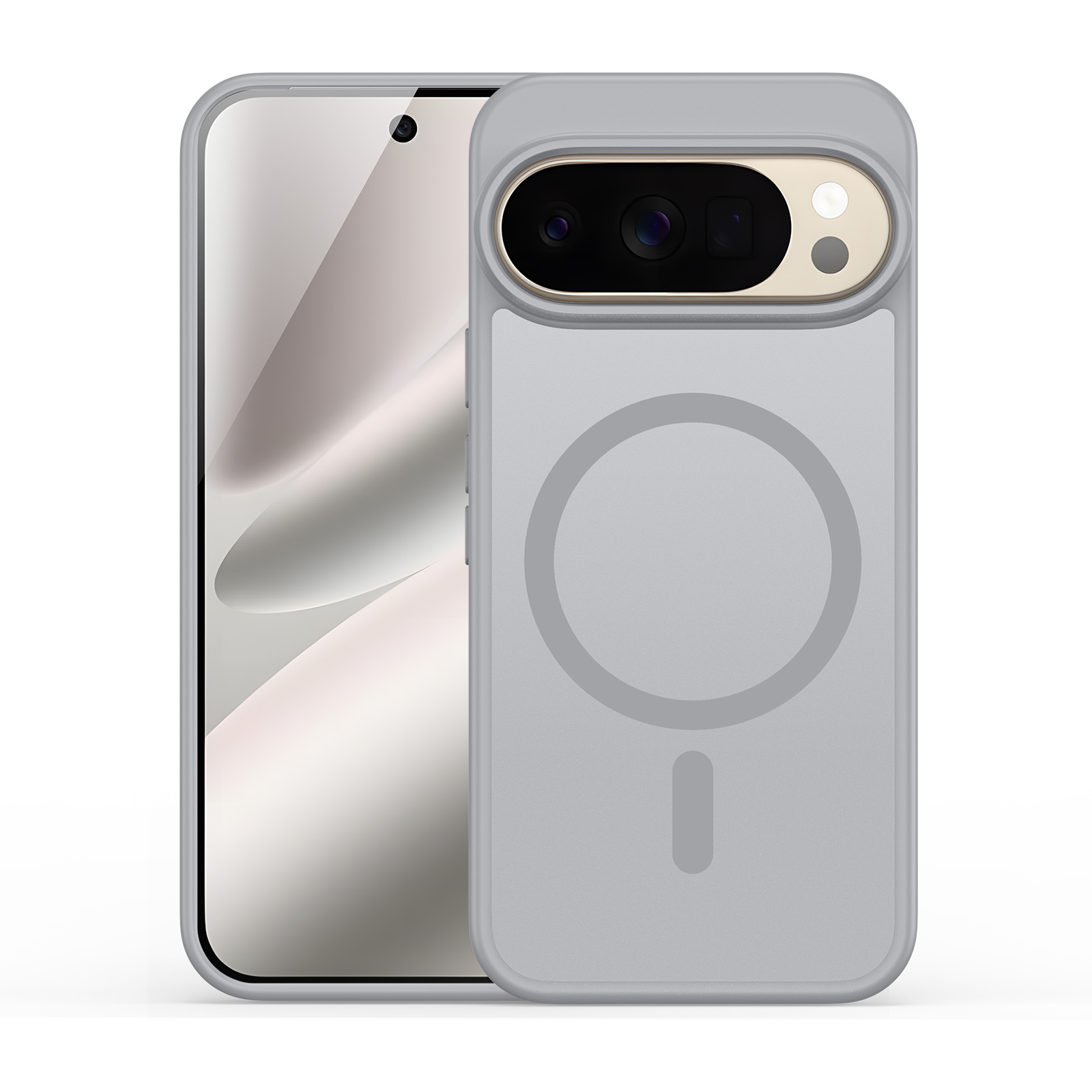 DUX DUCIS for Google Pixel 11 Pro / Google Pixel 10 Pro / Google Pixel 10 / Google Pixel 9 / Google Pixel 9 Pro / Google Pixel 11 Magnetic Case  Yind Series PC+TPU Phone Cover - Grey
