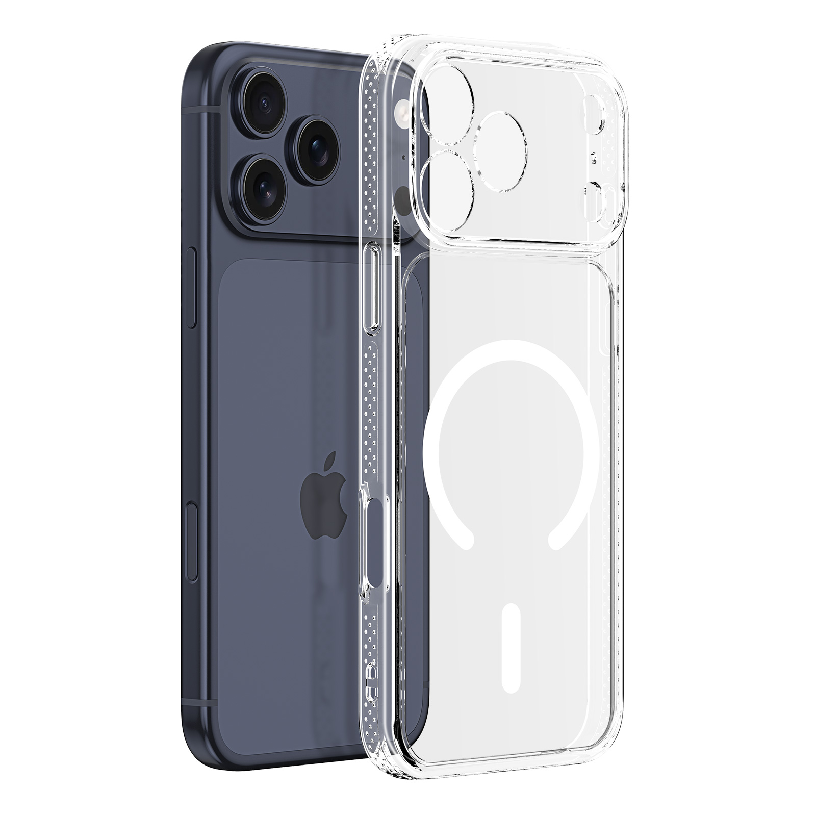DUX DUCIS for iPhone 17 Pro / iPhone 18 Pro Clin Series Case PC + TPU Clear Magnetic Phone Cover Compatible with MagSafe - Clear