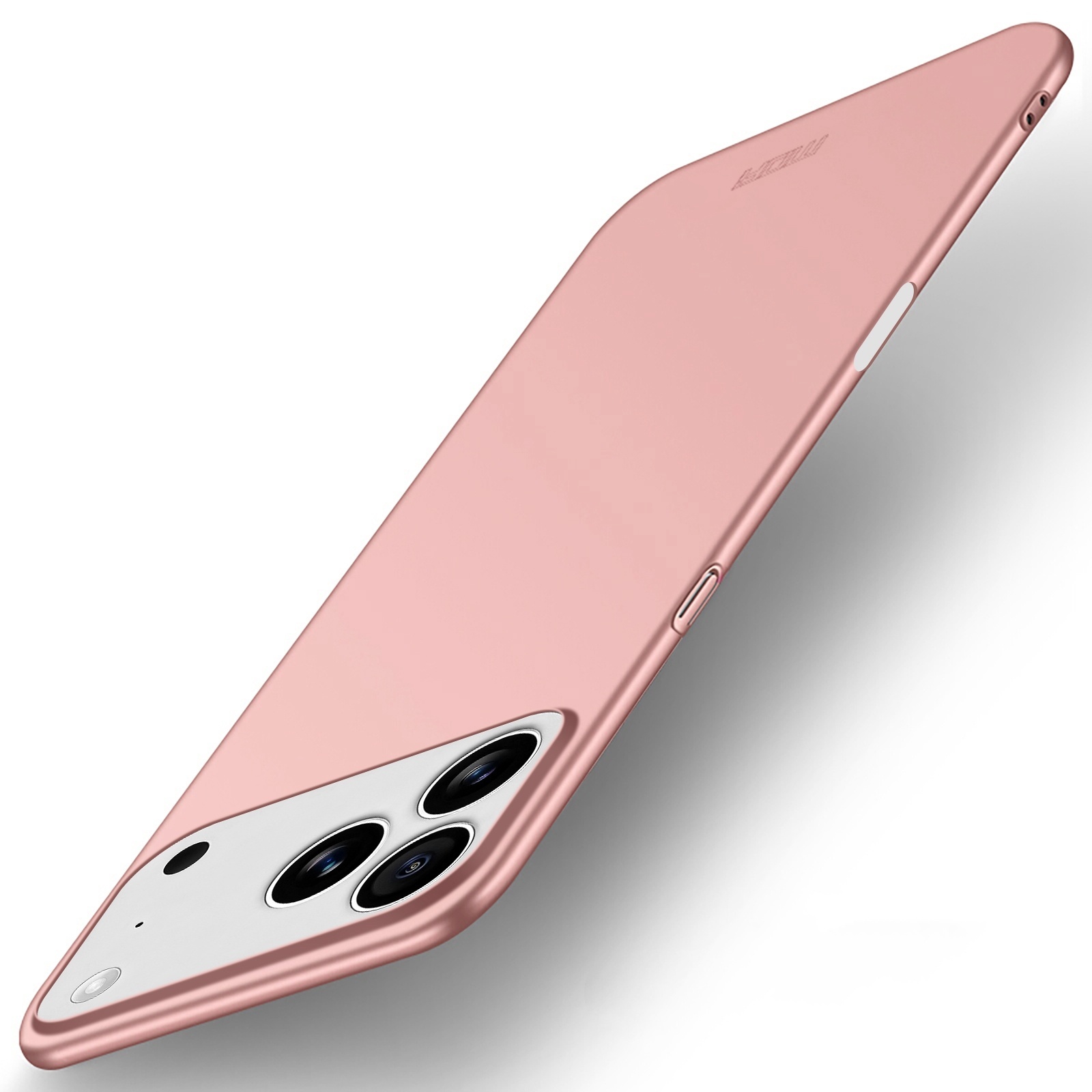 MOFI for iPhone 18 Pro Max Phone Case Shield Matte Series Ultra Slim PC Protective Cover - Rose Gold