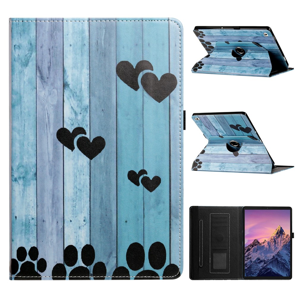 Tablet Case for iPad mini (2019) 7.9 inch / mini 4  / mini 3 / Mini 2 / Mini , Rotation Stand Pattern PU Leather + TPU Cover - Wish
