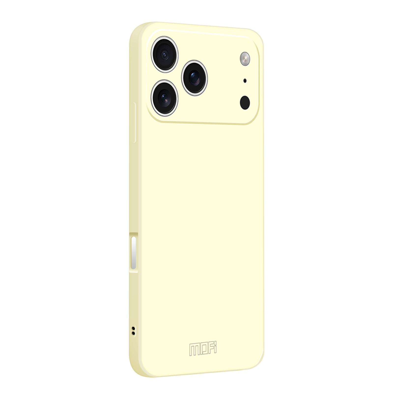 MOFI for iPhone 18 Pro Case Skin Touch Soft TPU Protective Phone Cover - White