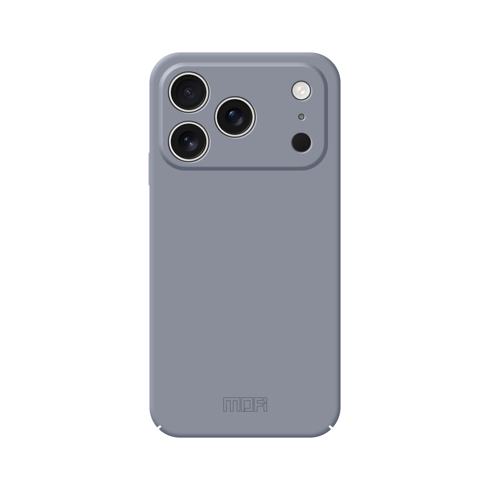 MOFI for iPhone 18 Pro JK Qin Series Phone Case Skin-Touch Matte Anti-fingerprint Back Cover - Gray